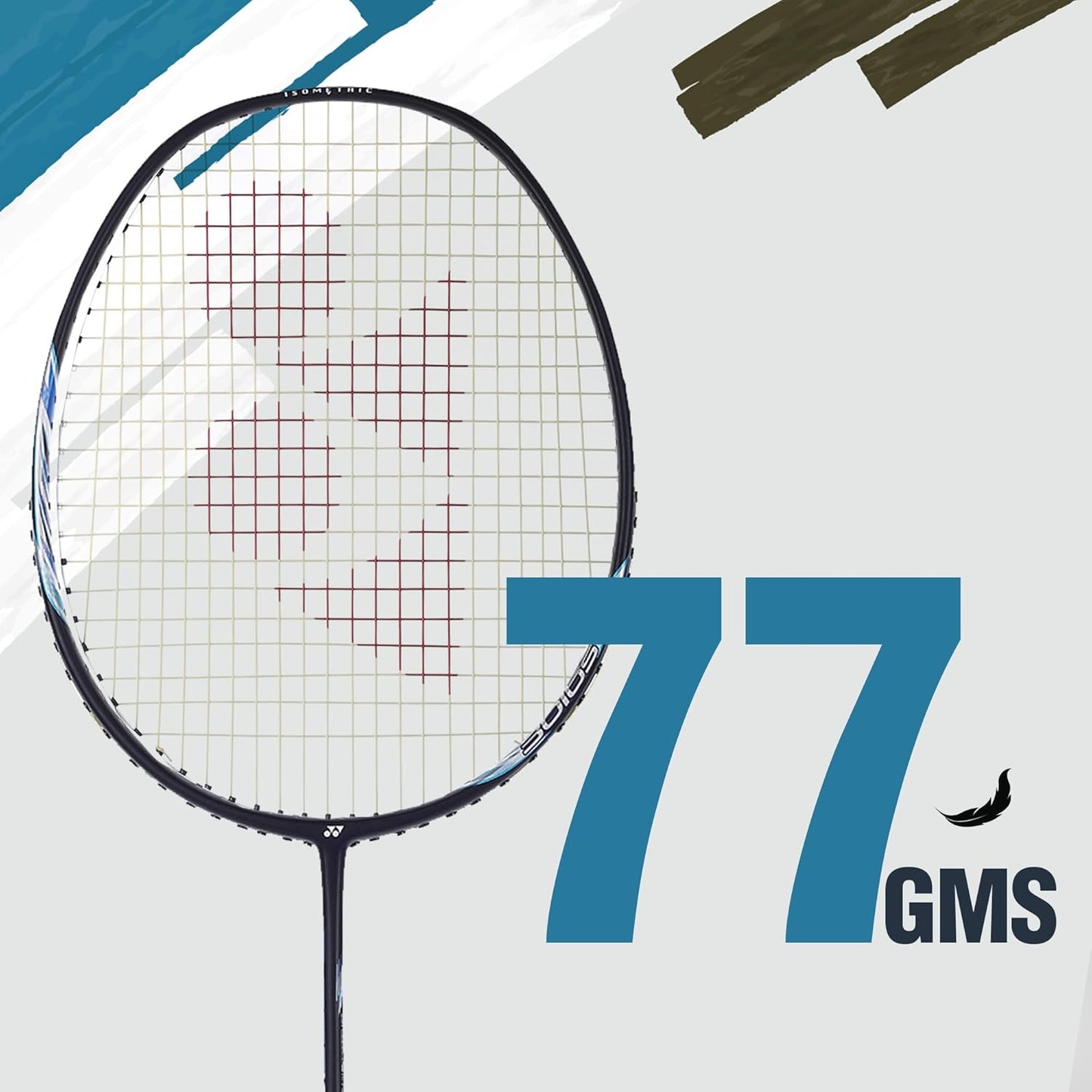 YONEX Graphite Badminton Racquet Astrox Lite 27i (G4 , 77 Grams , 30 lbs Tension , Blue)