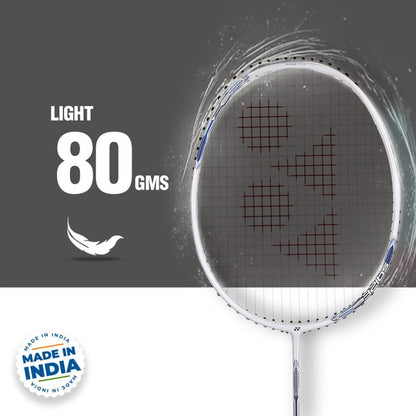 YONEX  Astrox Attack 9 White Strung Badminton Racquet (Pack of: 1, 80 g)
