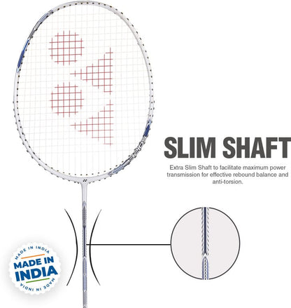 YONEX  Astrox Attack 9 White Strung Badminton Racquet (Pack of: 1, 80 g)